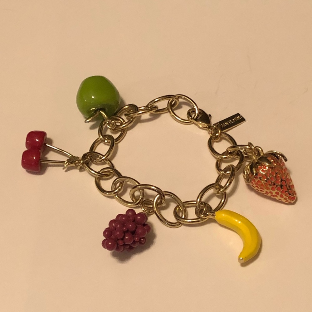 Jewelmint Tropicana Charm Bracelet 🍏🍒🍌🍇🍓